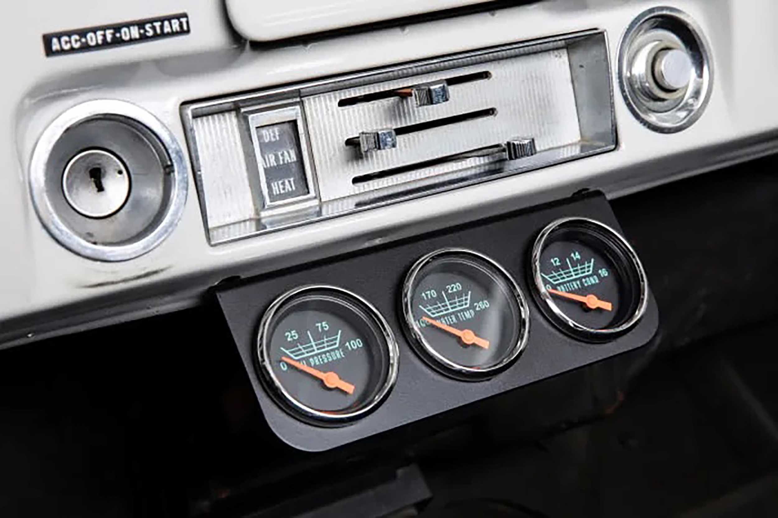 These Super Cool, Vintage-Styled Gauges Monitor Your C10’s Engine