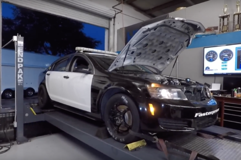 Police Pursuit Vehicle Caprice Hits the Dyno With A Supercharged 427